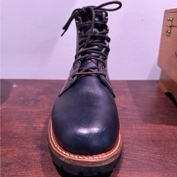 Truman Plain Toe 79 Last in Navy Horserump - Picture 7 of 15